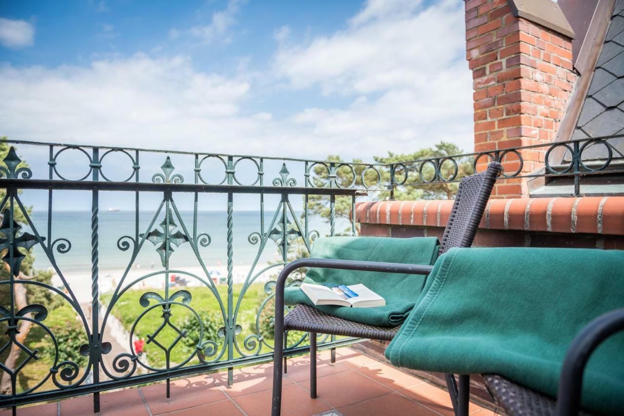 Fewo Direkt Am Strand Mit Meerblick Und Balkon,Villa Glueckspilz, Binz Luaran gambar